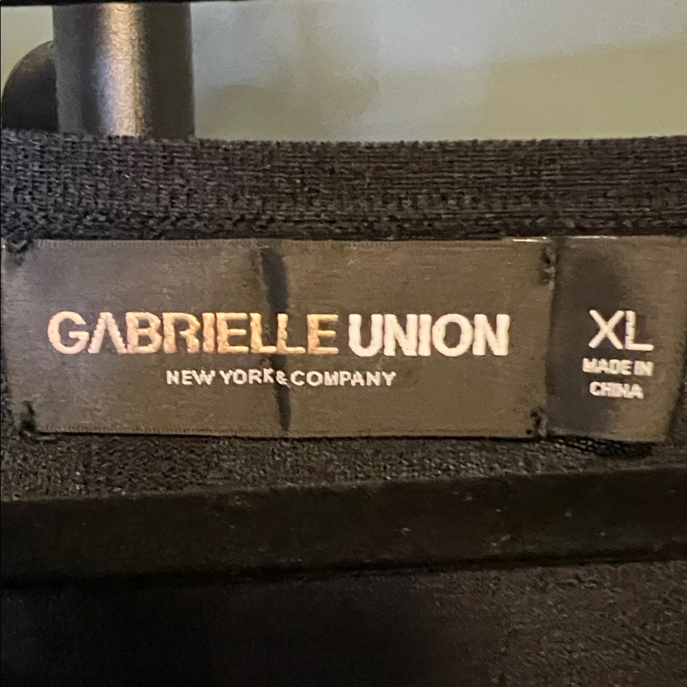 Gabrielle Union Black Shine Sweater - Picture 2 of 7